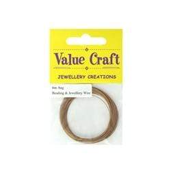 AussieSuperStore Jewellery Making Supplies Tiger Tail Gold Tiger Tail Gold | Jewellery Making Supplies Stringing Material 9331468007180 VJ12A
